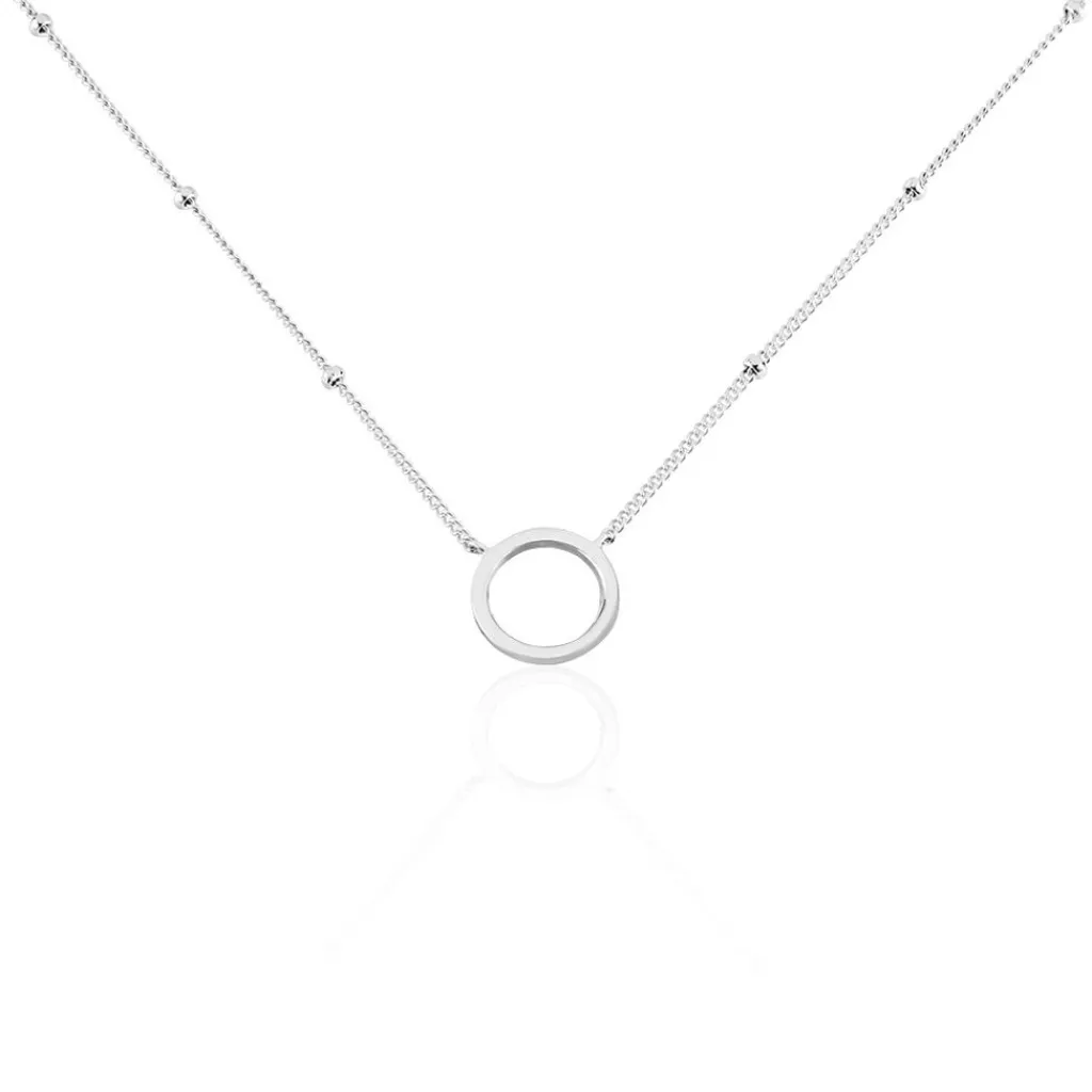 Histoire d'Or Collier Argent Blanc Cari Hot