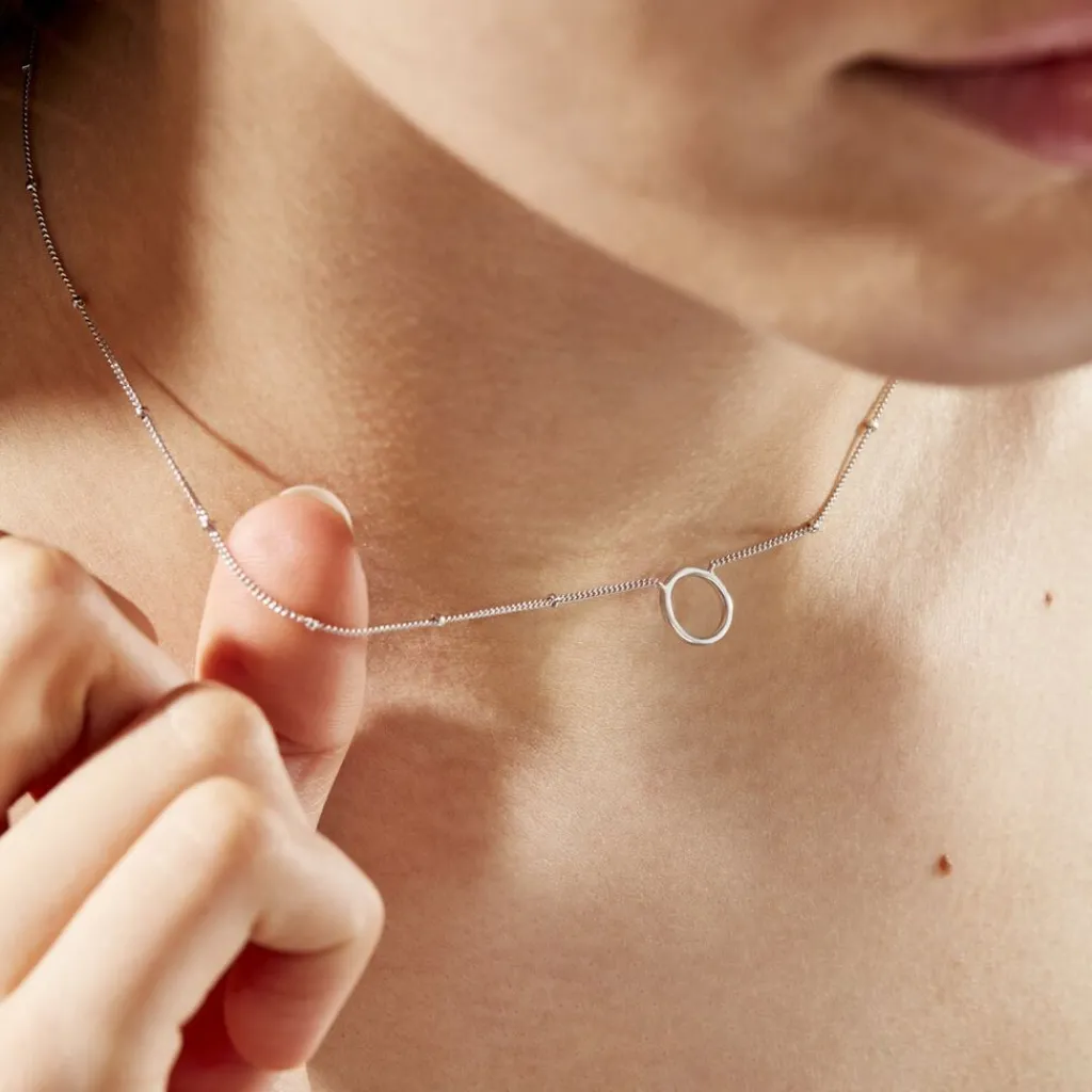 Histoire d'Or Collier Argent Blanc Cari Hot