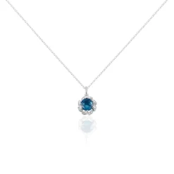 Histoire d'Or Collier Argent Blanc Clover Verre Oxydes De Zirconium Discount