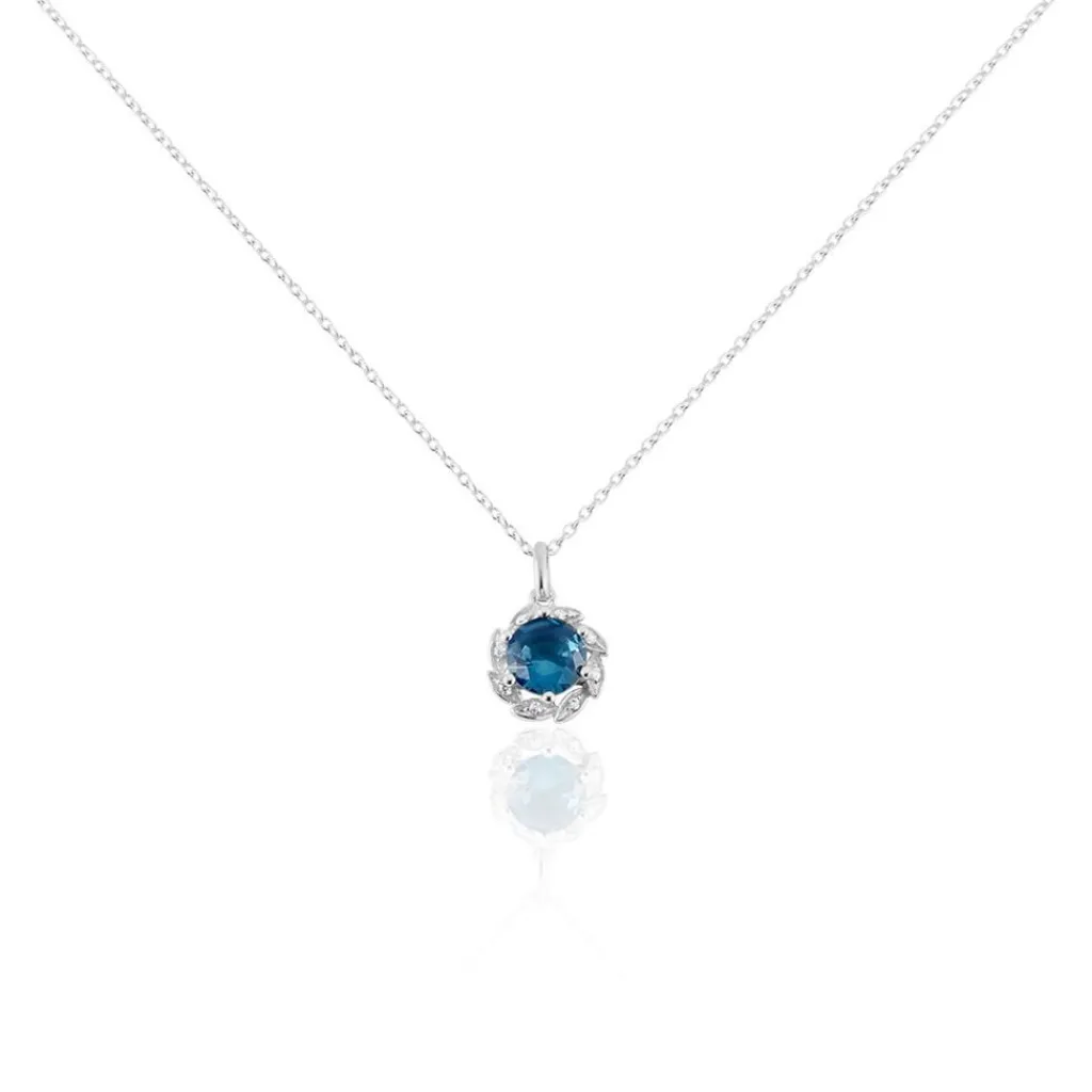 Histoire d'Or Collier Argent Blanc Clover Verre Oxydes De Zirconium Discount