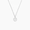 Histoire d'Or Collier Argent Blanc Colombina