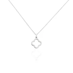 Histoire d'Or Collier Argent Blanc Finnegan Oxydes De Zirconium Discount