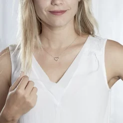 Histoire d'Or Collier Argent Blanc Gyoso Clearance