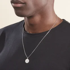 Histoire d'Or Collier Argent Blanc Hosni Best