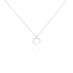 Histoire d'Or Collier Argent Blanc Idennicae Discount