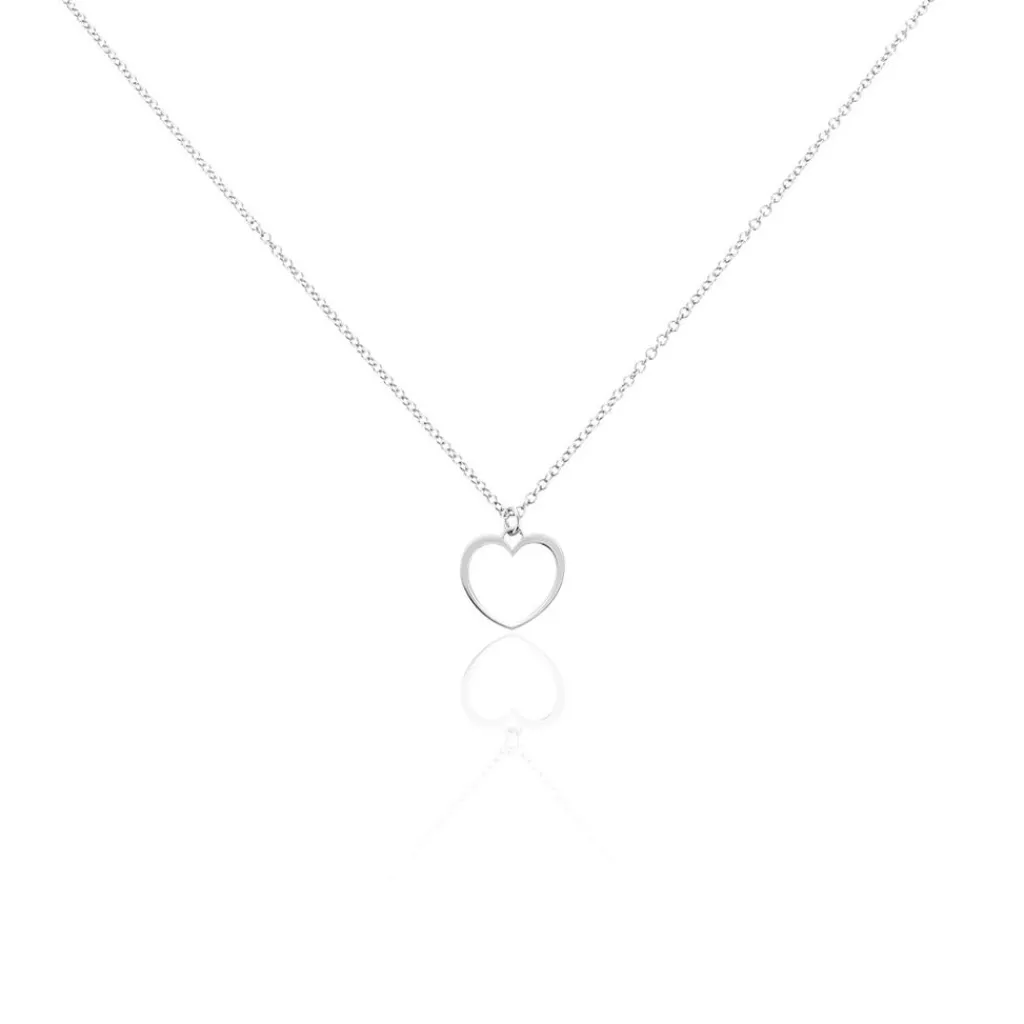 Histoire d'Or Collier Argent Blanc Idennicae Discount