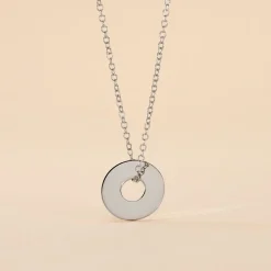 Histoire d'Or Collier Argent Blanc Isandro Best