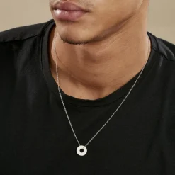 Histoire d'Or Collier Argent Blanc Isandro Best