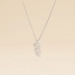 Histoire d'Or Collier Argent Blanc Jade Oxydes De Zirconium Clearance