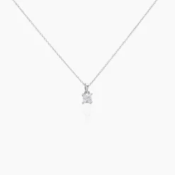 Histoire d'Or Collier Argent Blanc Jenah Oxyde De Zirconium Outlet