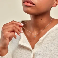 Histoire d'Or Collier Argent Blanc Jenah Oxyde De Zirconium Outlet