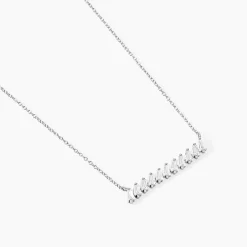 Histoire d'Or Collier Argent Blanc Joceius Oxydes De Zirconium Discount