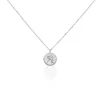 Histoire d'Or Collier Argent Blanc Lew New
