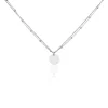 Histoire d'Or Collier Argent Blanc Mireio Discount