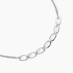 Histoire d'Or Collier Argent Blanc Nos Discount
