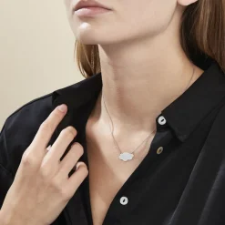 Histoire d'Or Collier Argent Blanc Philiphina Sale