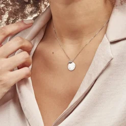 Histoire d'Or Collier Argent Blanc Raimbaut Oxyde De Zirconium Hot