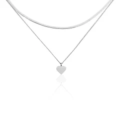 Histoire d'Or Collier Argent Blanc Sapphira Online