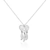 Histoire d'Or Collier Argent Blanc Sebastina Best