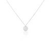 Histoire d'Or Collier Argent Blanc Tana Nacre Best