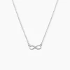 Histoire d'Or Collier Argent Blanc Teoxane