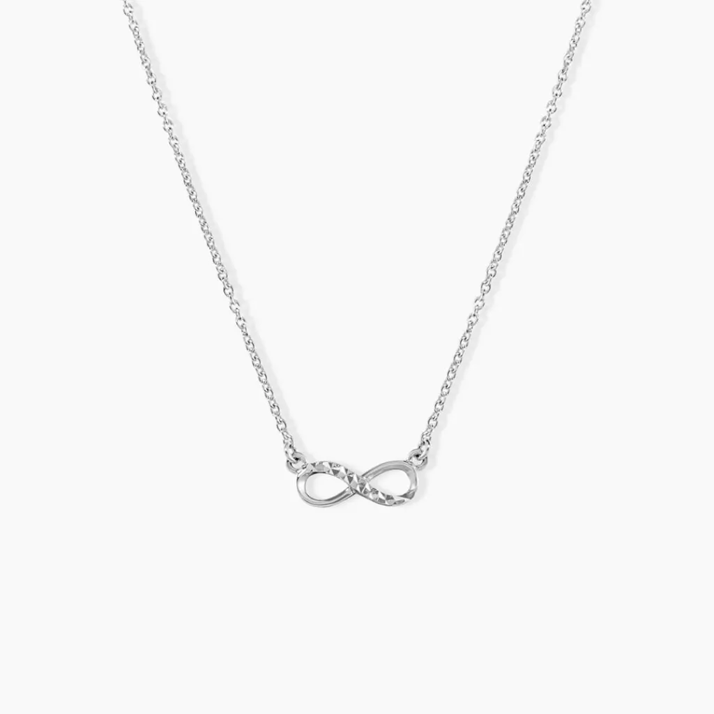 Histoire d'Or Collier Argent Blanc Teoxane