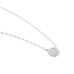 Histoire d'Or Collier Argent Blanc Turin Oxydes De Zirconium Best