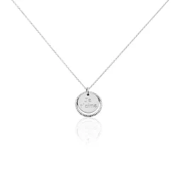 Histoire d'Or Collier Argent Blanc Vaodez Discount