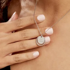 Histoire d'Or Collier Argent Blanc Vaodez Discount