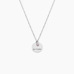 Histoire d'Or Collier Argent Blanc Vroon Best