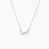 Histoire d'Or Collier Argent Blanc Wandis Hot