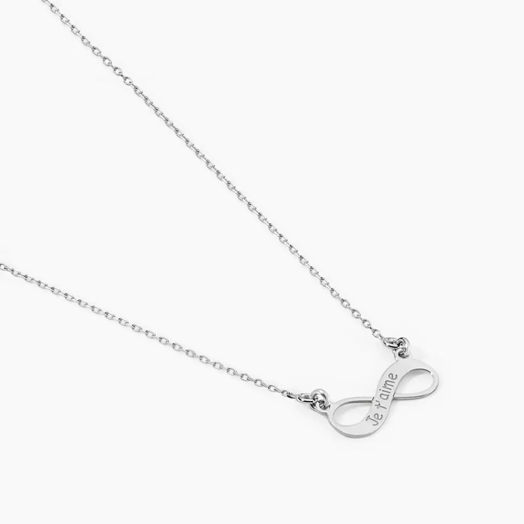 Histoire d'Or Collier Argent Blanc Wandis Hot