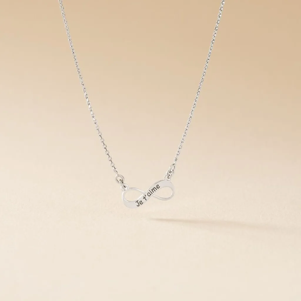 Histoire d'Or Collier Argent Blanc Wandis Hot