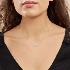 Histoire d'Or Collier Argent Blanc Wandis Hot