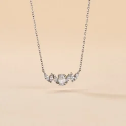 Histoire d'Or Collier Argent Blanc Winter Sweetness Oxyde De Zirconium Sale