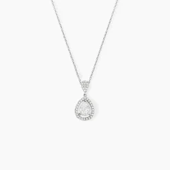 Histoire d'Or Collier Argent Blanc Zelie Oxyde De Zirconium Hot