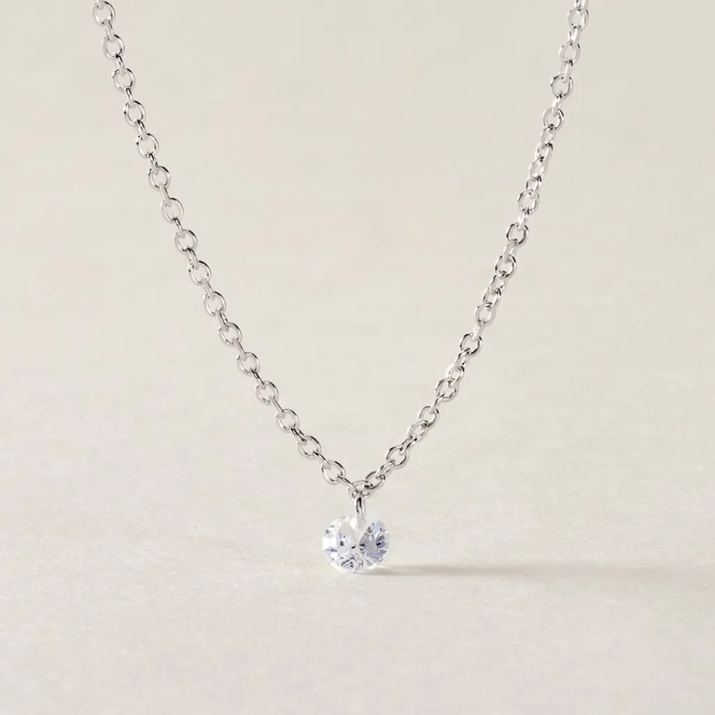 Histoire d'Or Collier Argent Constantin argent blanc oxyde Online