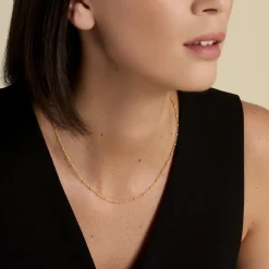 Histoire d'Or Collier Argent Dore Alize Outlet