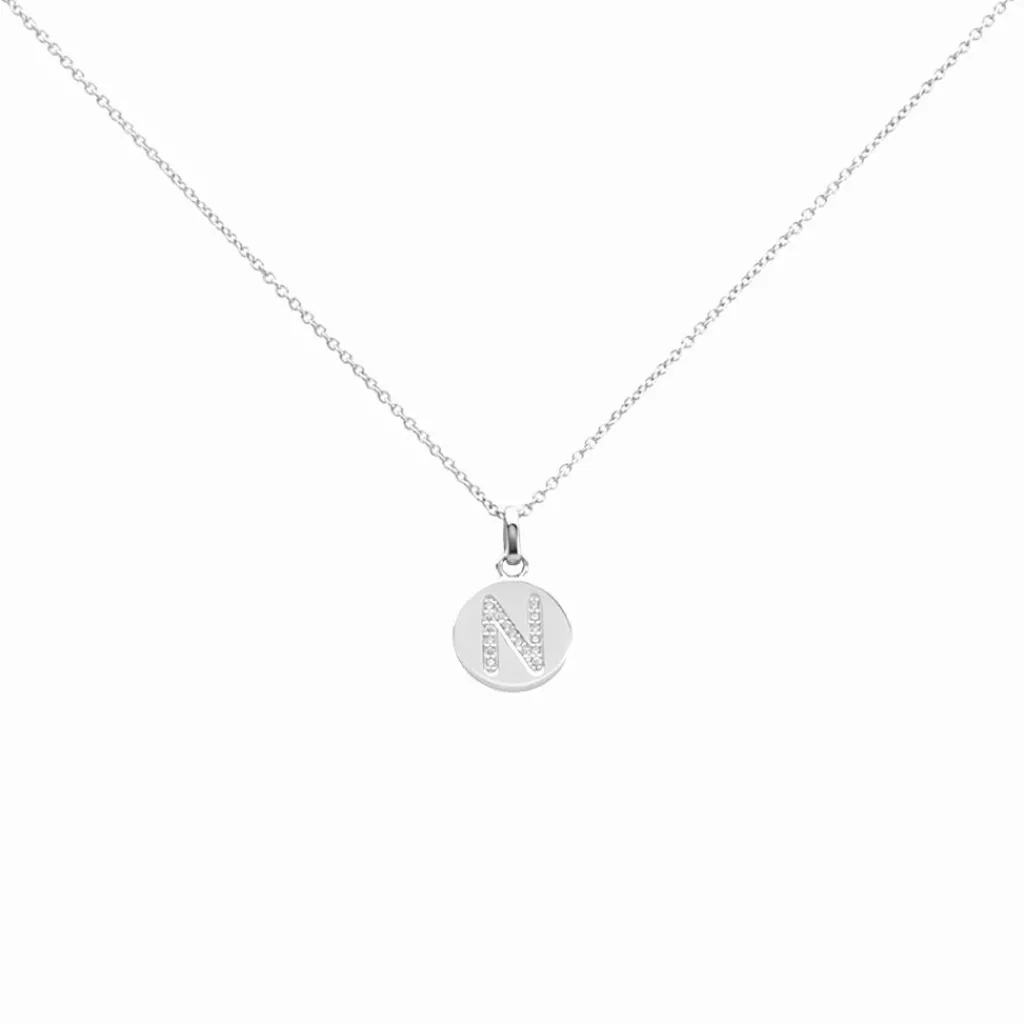 Histoire d'Or Collier Argent Eugenien Oxydes De Zirconium Hot