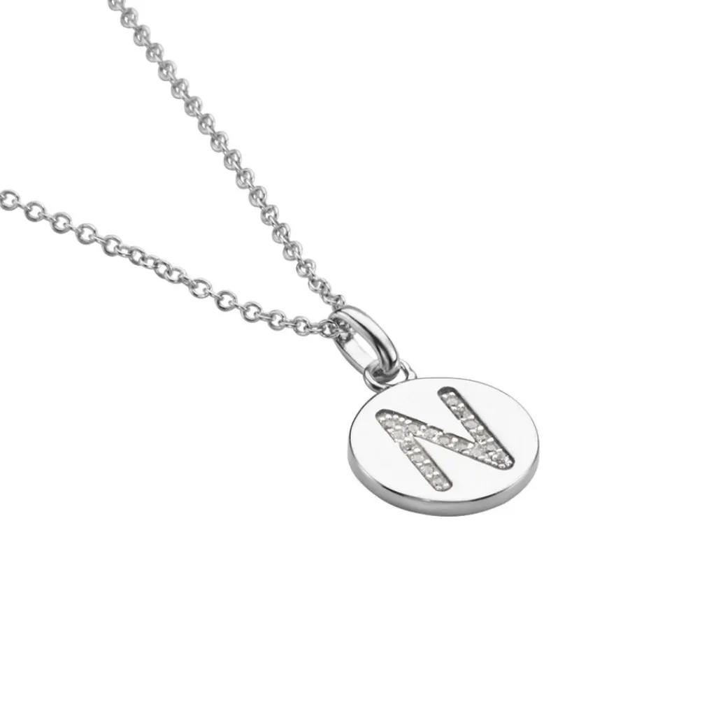 Histoire d'Or Collier Argent Eugenien Oxydes De Zirconium Hot
