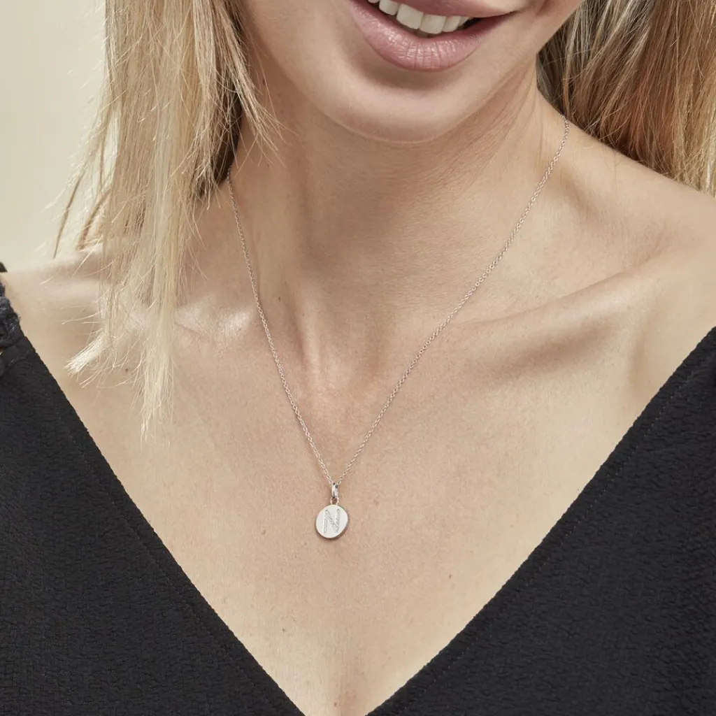 Histoire d'Or Collier Argent Eugenien Oxydes De Zirconium Hot