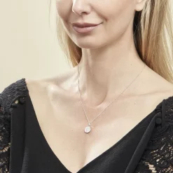 Histoire d'Or Collier Argent Eugenien Oxydes De Zirconium Hot