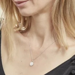 Histoire d'Or Collier Argent Eugenien Oxydes De Zirconium Hot