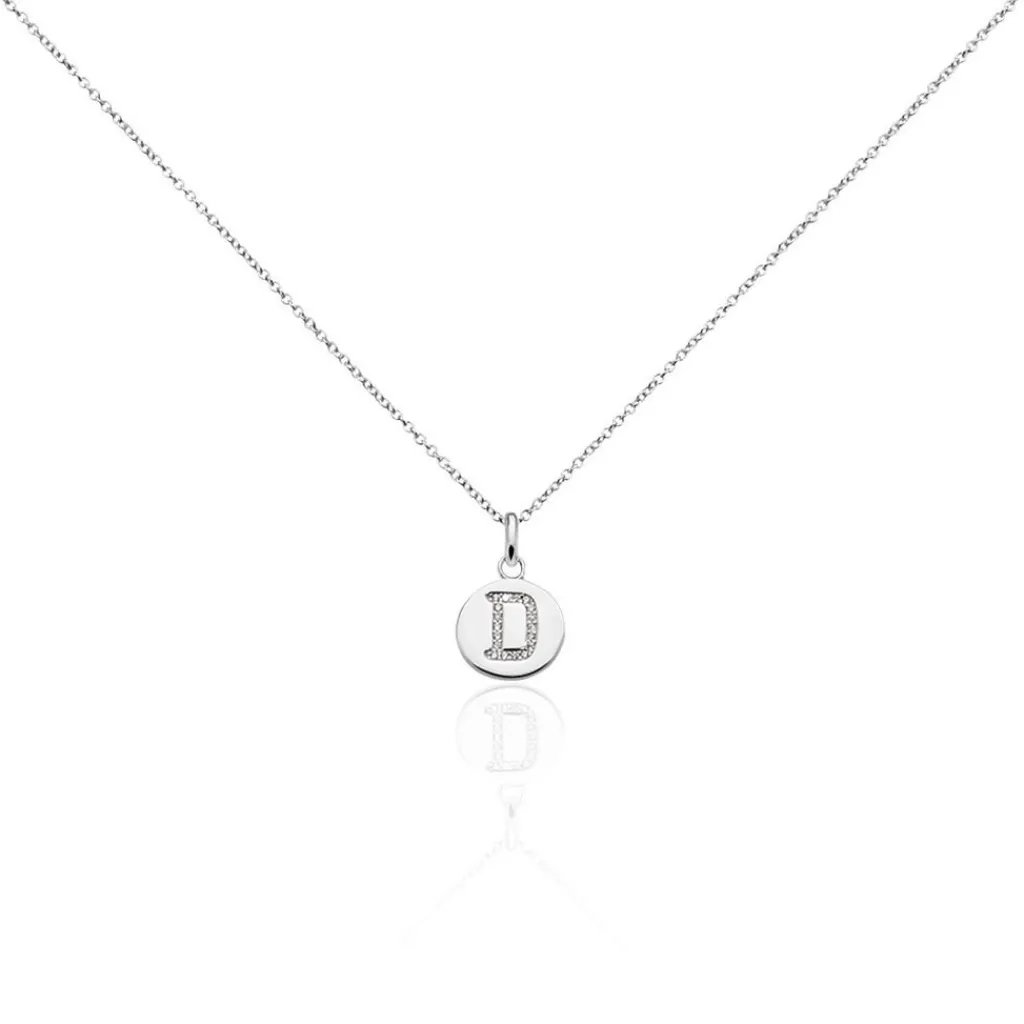 Histoire d'Or Collier Argent Eugenien Oxydes De Zirconium Best