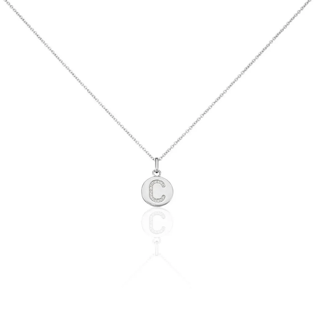 Histoire d'Or Collier Argent Eugenien Oxydes De Zirconium Best