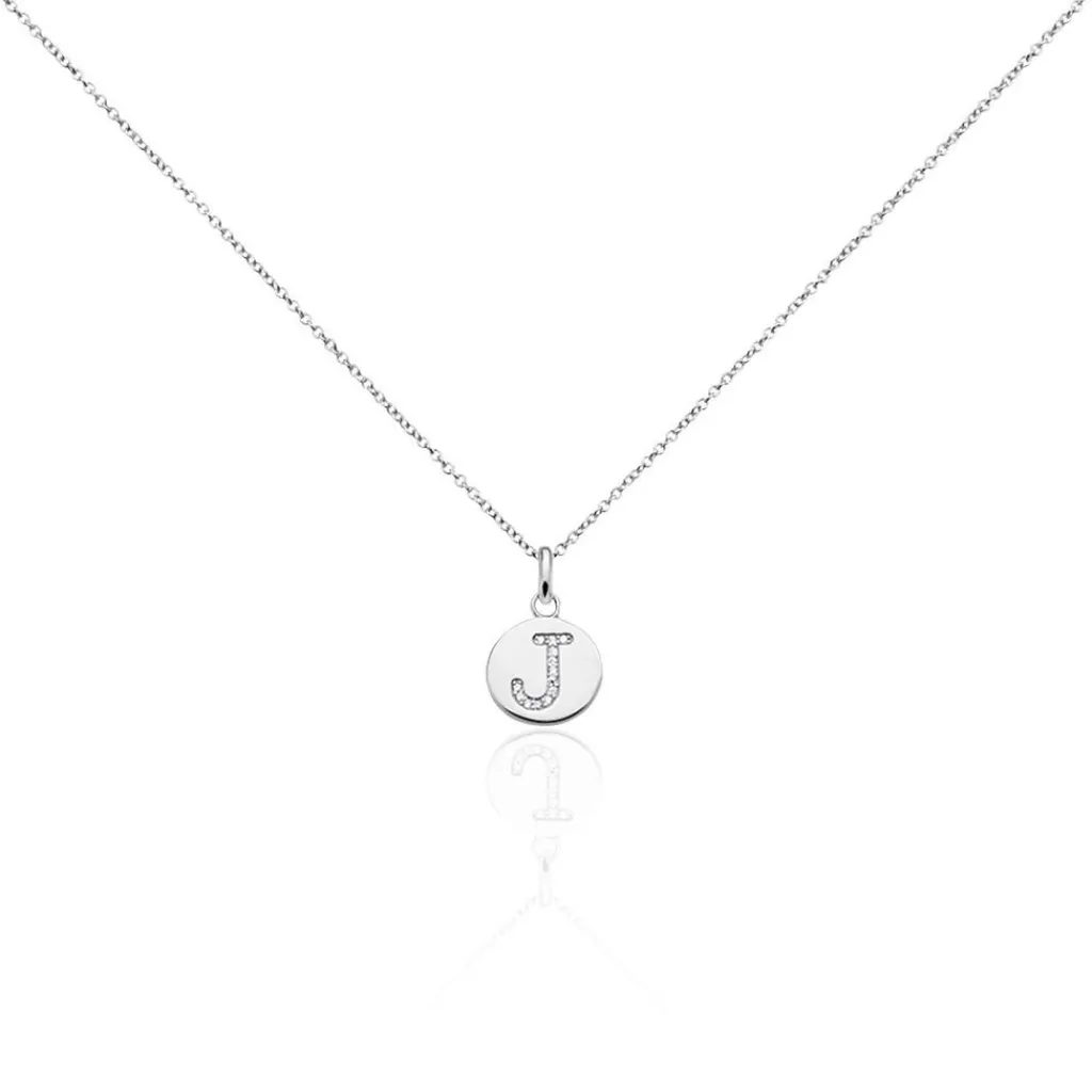 Histoire d'Or Collier Argent Eugenien Oxydes De Zirconium
