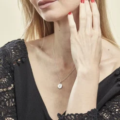 Histoire d'Or Collier Argent Eugenien Oxydes De Zirconium