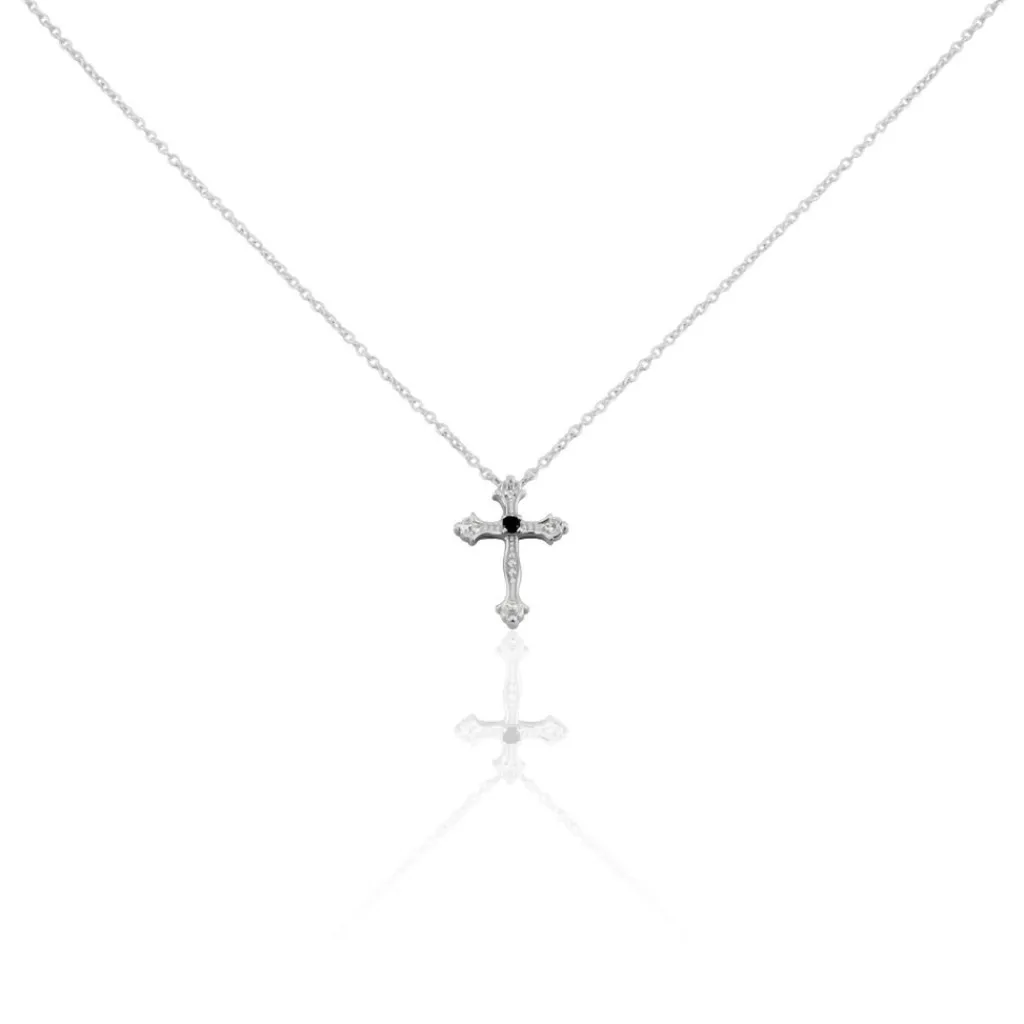 Histoire d'Or Collier Argent Florian Oxydes De Zirconium