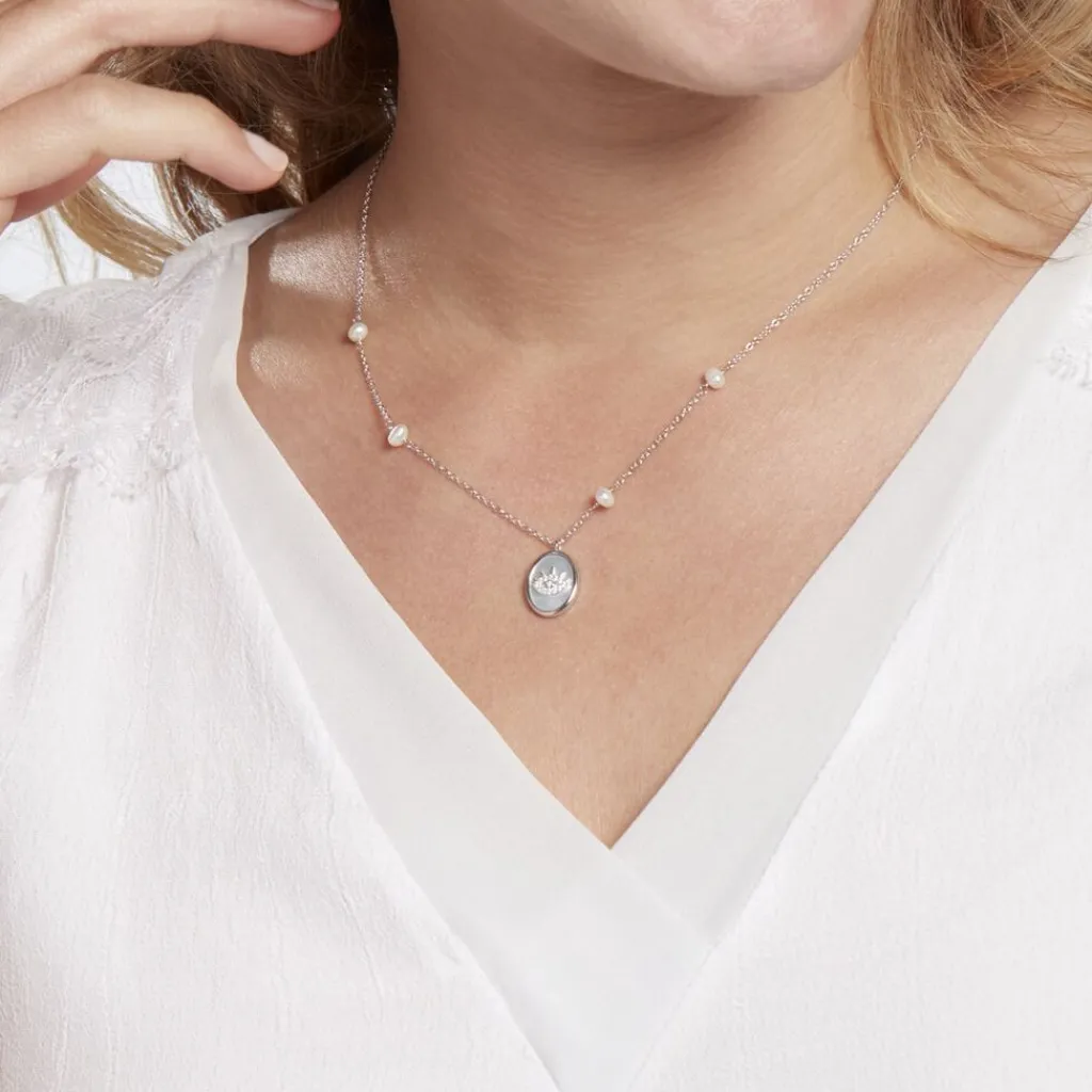 Histoire d'Or Collier Argent Glad Perles De Culture Nacre Oxydes De Zirconium Discount