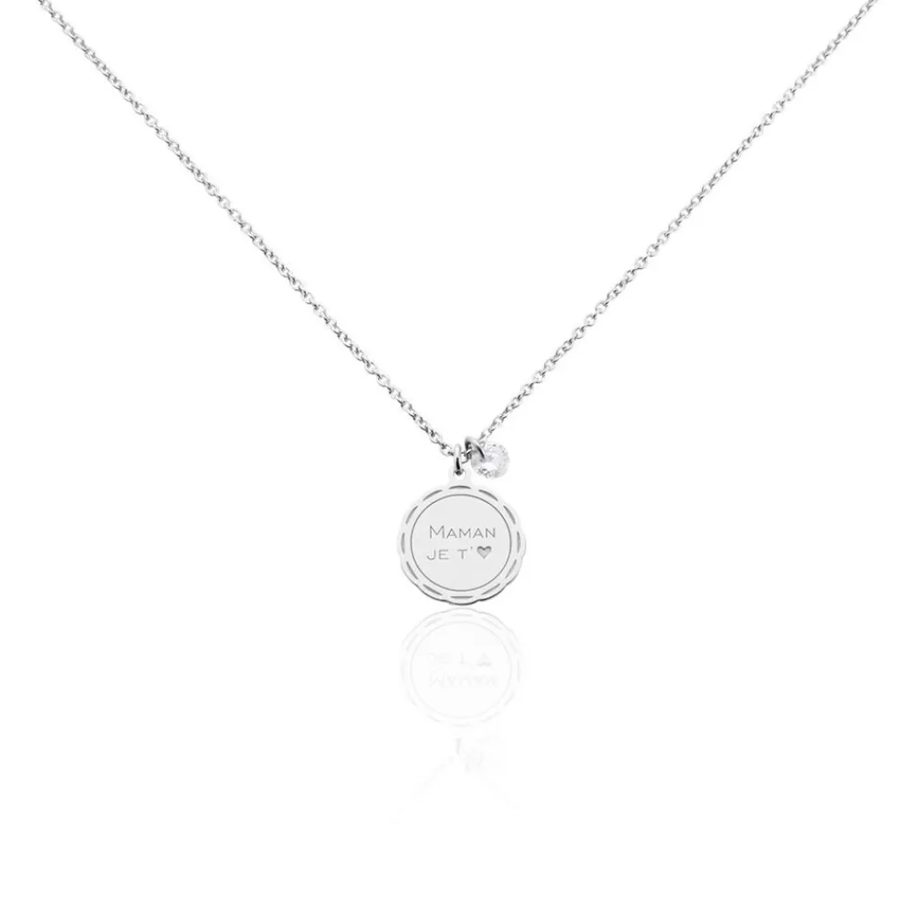 Histoire d'Or Collier Argent Glannon Oxyde De Zirconium Online